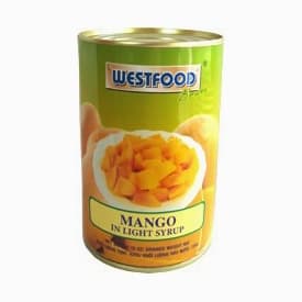 MANGO TROPICAL FRUIT IN HEAVY SYRUP